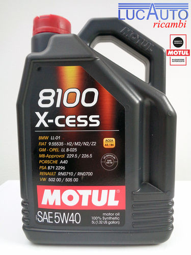 MOTUL 8100 X-cess 5W40 5L